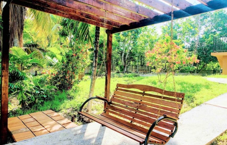 1 bedroom with 2 beds -Rustic Ocean View Suite @ The Coconut Palm Villa🌴